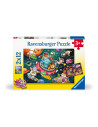 RVSPC00857,Puzzle animalute in spatiu 2x12 piese