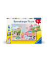 RVSPC00858,Puzzle printese si unicorn 2x12 piese