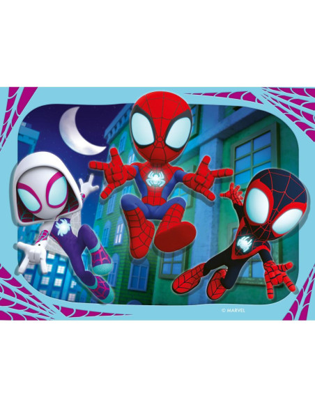 RVSPC01064,Puzzle Spidey 12 16 20 24 piese