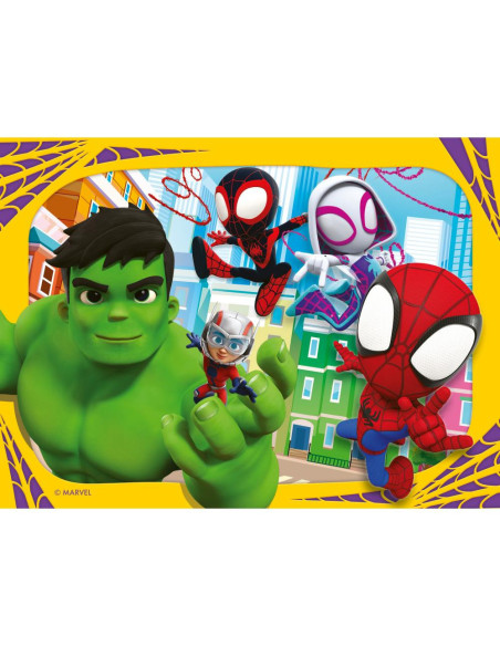 RVSPC01064,Puzzle Spidey 12 16 20 24 piese