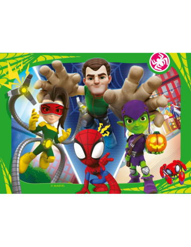 RVSPC01064,Puzzle Spidey 12 16 20 24 piese