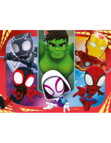 RVSPC01064,Puzzle Spidey 12 16 20 24 piese
