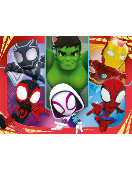 RVSPC01064,Puzzle Spidey 12 16 20 24 piese