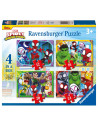 RVSPC01064,Puzzle Spidey 12 16 20 24 piese