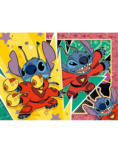 RVSPC01069,Puzzle Disney Stitch 12 16 20 24 piese
