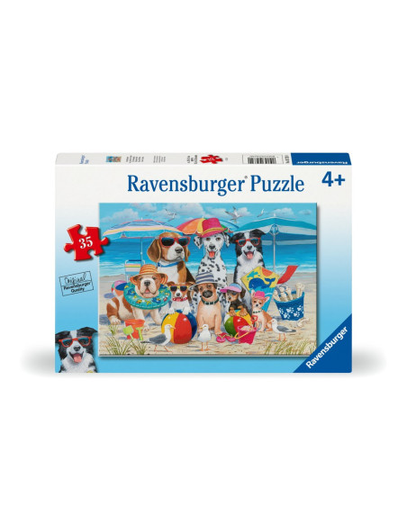 RVSPC05732,Puzzle catei la plaja 35 piese