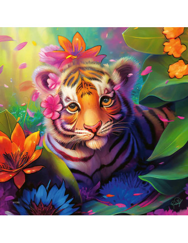 RVSPC05735,Puzzle puiuti de animale 3x49 piese