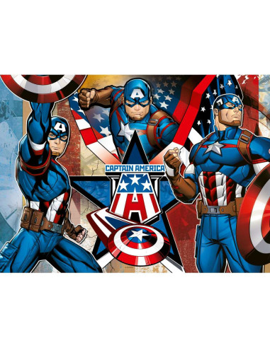 RVSPC01073,Puzzle capitanul America 100 piese