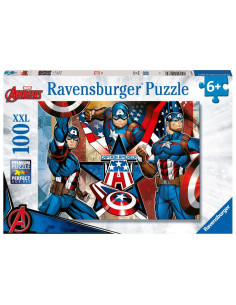 RVSPC01073,Puzzle capitanul America 100 piese 2