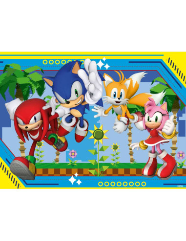 RVSPC01134,Puzzle ariciul Sonic 100 piese