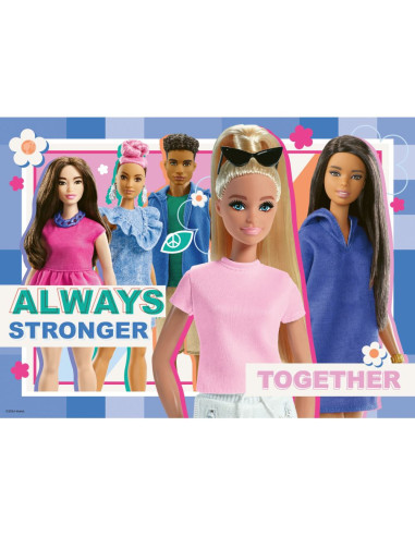 RVSPC01077,Puzzle Barbie 4x100 piese