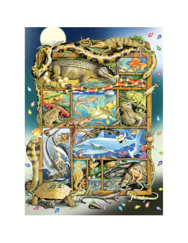 RVSPC00866,Puzzle reptile 200 piese