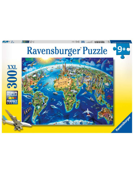 RVSPC13227,Puzzle harta lumii 300 piese