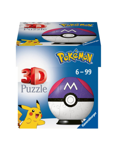 RVS3D11564,Puzzle 3D bila Pokemon m1 54 piese