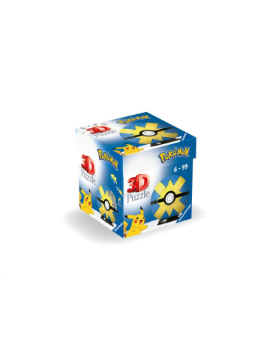 RVS3D11580,Puzzle 3D bila Pokemon m2 54 piese