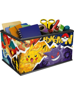 RVS3D11546,Puzzle 3D cutie depozitare Pokemon 216 piese