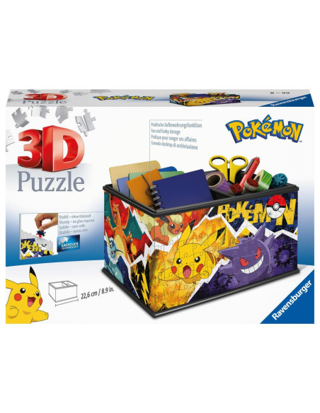 RVS3D11546,Puzzle 3D cutie depozitare Pokemon 216 piese