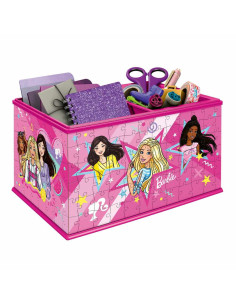 RVS3D11584,Puzzle 3D cutie depozitare Barbie 216 piese