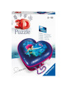 RVS3D11249,Puzzle 3D cutie inima sirena 54 piese