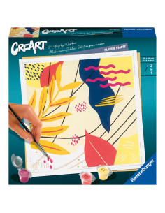 RVSPBN23638,Pictura pe numere plante jucause 2