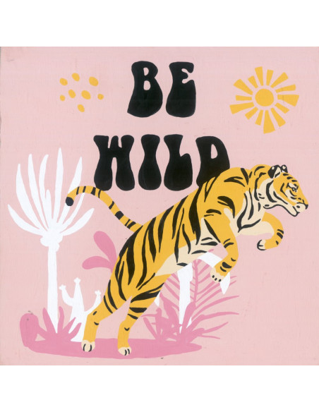RVSPBN23665,Pictura pe numere tigru Be Wild