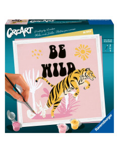 RVSPBN23665,Pictura pe numere tigru Be Wild 2