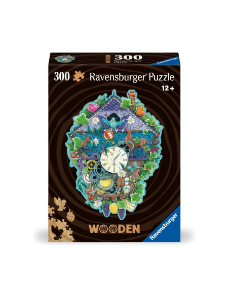 RVSPA00759,Puzzle lemn ceas 300 piese