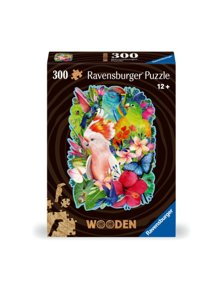 RVSPA00760,Puzzle lemn pasari 300 piese