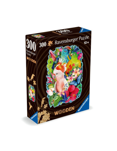 RVSPA00760,Puzzle lemn pasari 300 piese