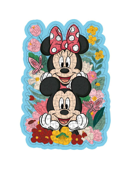 RVSPA00762,Puzzle lemn Mickey si Minnie 300 piese
