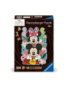 RVSPA00762,Puzzle lemn Mickey si Minnie 300 piese