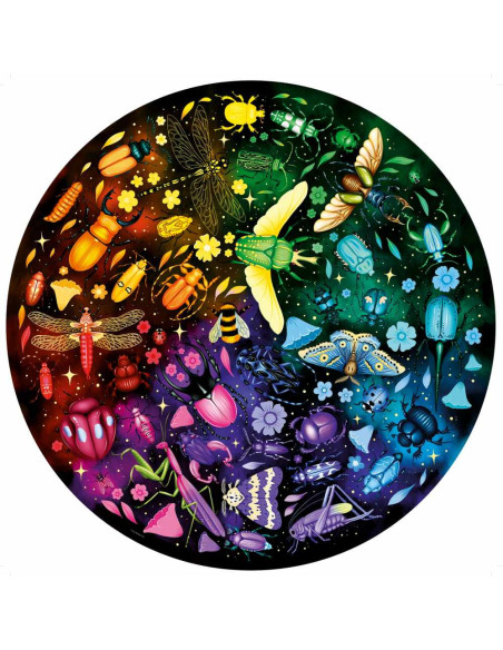 RVSPA00820,Puzzle cerc insecte 500 piese