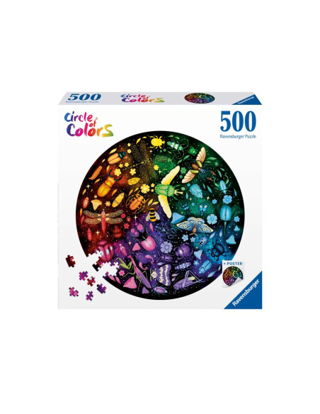 RVSPA00820,Puzzle cerc insecte 500 piese