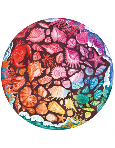 RVSPA00823,Puzzle cerc animale marine 500 piese