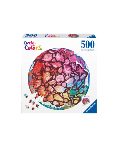 RVSPA00823,Puzzle cerc animale marine 500 piese