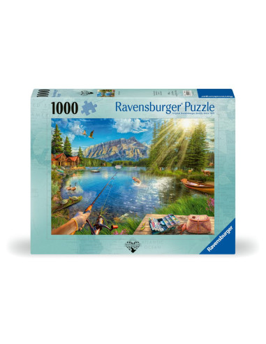 RVSPA00877,Puzzle viata la lac 1000 piese