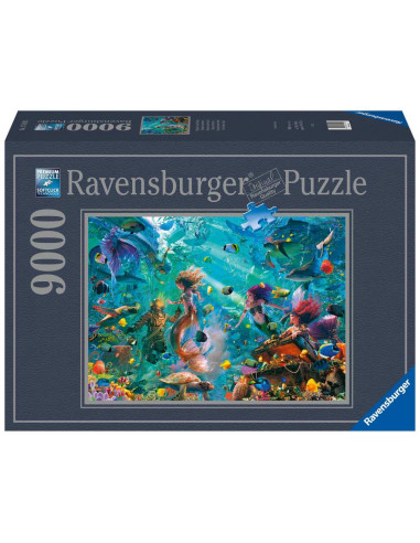 RVSPA17419,Puzzle sirene si animale 9000 piese