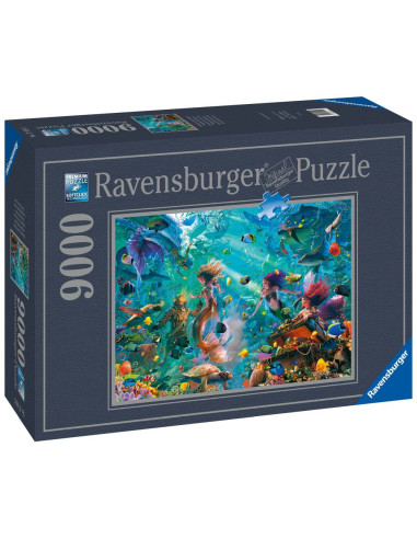 RVSPA17419,Puzzle sirene si animale 9000 piese