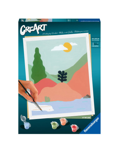 RVSPBN23642,Pictura pe numere lac