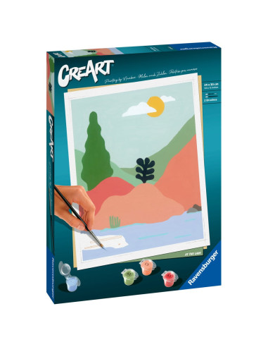 RVSPBN23642,Pictura pe numere lac