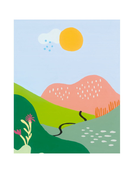 RVSPBN23643,Pictura pe numere munti