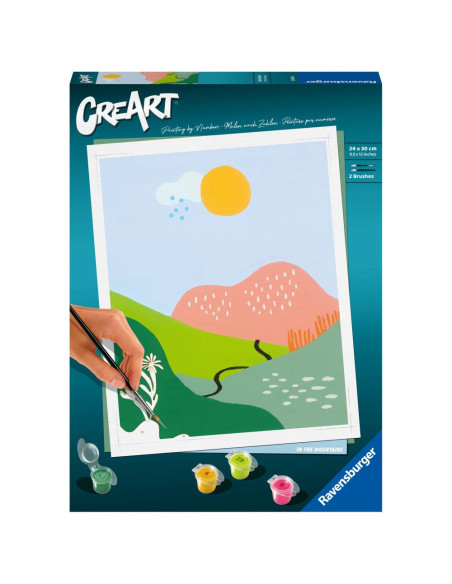 RVSPBN23643,Pictura pe numere munti