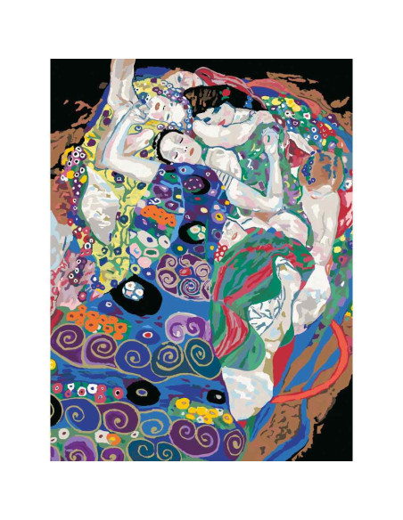 RVSPBN23649,Pictura pe numere Klimt fecioara