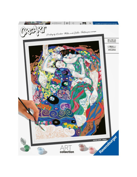 RVSPBN23649,Pictura pe numere Klimt fecioara