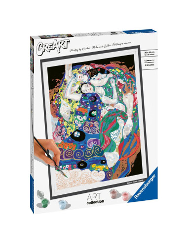 RVSPBN23649,Pictura pe numere Klimt fecioara