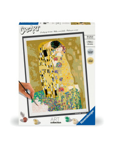 RVSPBN23648,Pictura pe numere Klimt sarutul 2