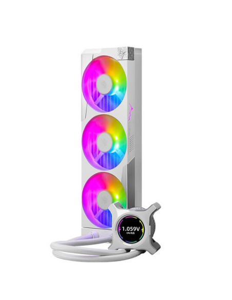 KL-II-360-ARGB-WH,Cooler procesor cu lichd Segotep KL II 360 alb iluminare aRGB