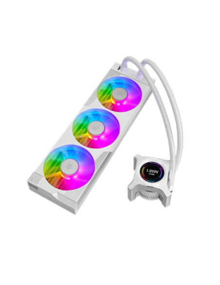 KL-II-360-ARGB-WH,Cooler procesor cu lichd Segotep KL II 360 alb iluminare aRGB