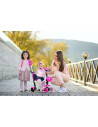10390030016,Trotineta pentru copii Smart Plus, Pink Flowers