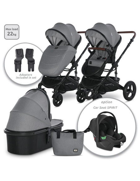10021832380A,Carucior transformabil, Boston, pana la 22 kg, Dolphin Grey 10021832380A,Carucior transformabil, Boston, pana la 22 kg, Dolphin Grey